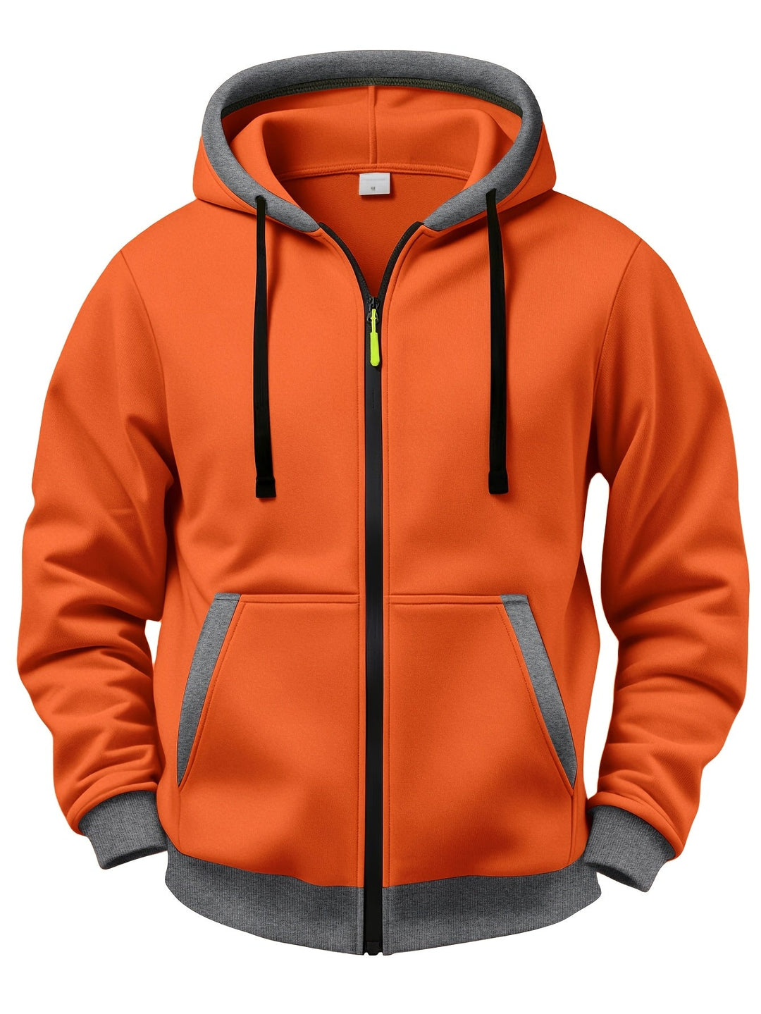 Fiothyview - Casual Long Sleeve Winter Hooded With Zipper
