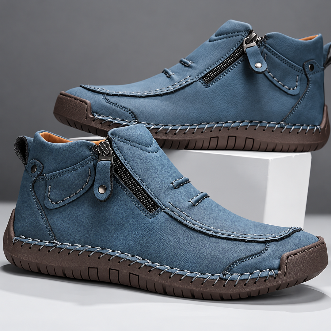 Fayeanuva - Premium Shoes With Side Zipper