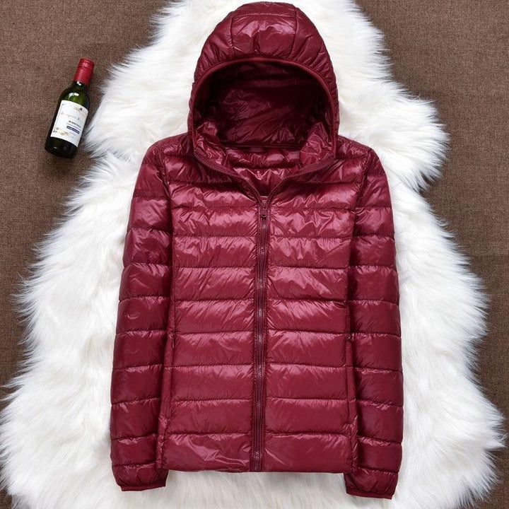 Manuela – Waterproof Jacket With White Duck Feathers