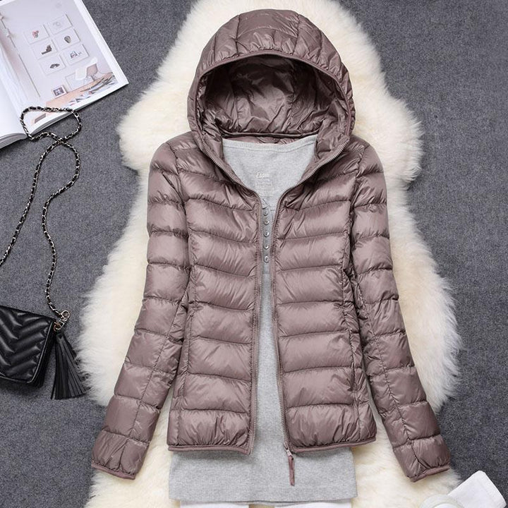 Manuela – Waterproof Jacket With White Duck Feathers