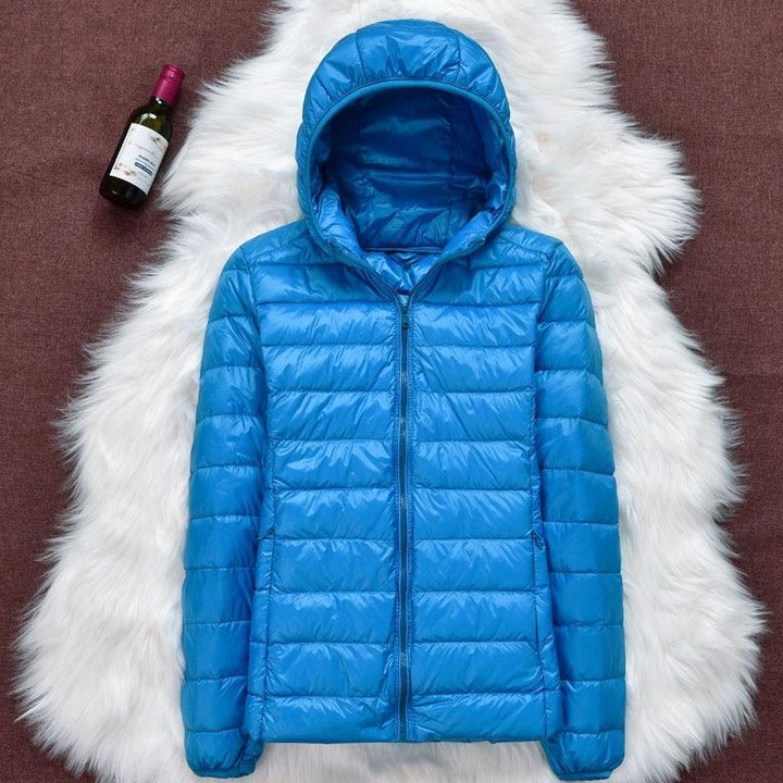 Manuela – Waterproof Jacket With White Duck Feathers