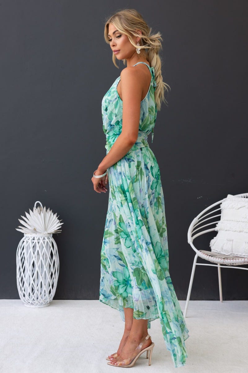 Shruti – Floral Elegance Dress