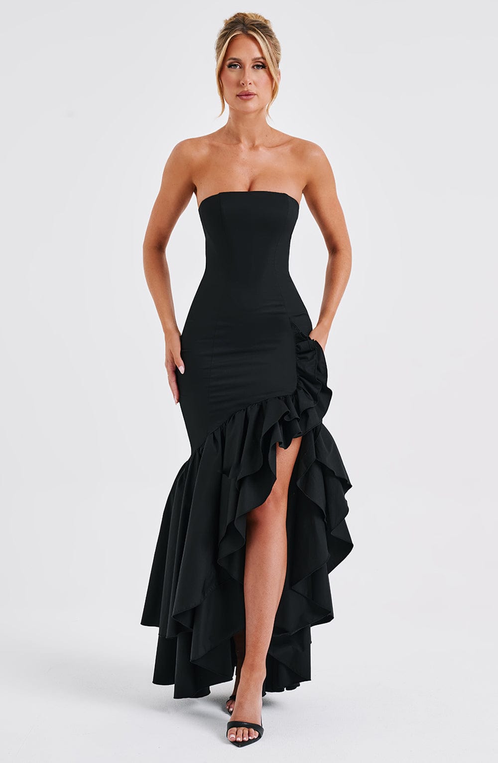 Vasileia - Off Shoulder Maxi Dress