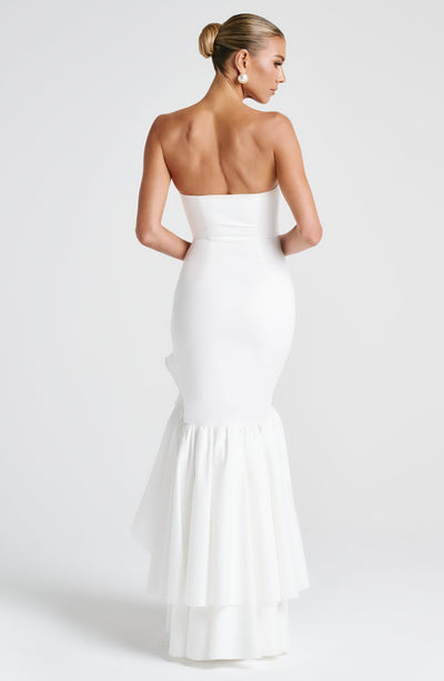 Vasileia - Off Shoulder Maxi Dress