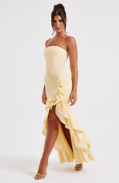 Vasileia - Off Shoulder Maxi Dress