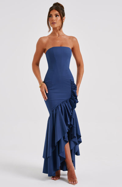Vasileia - Off Shoulder Maxi Dress