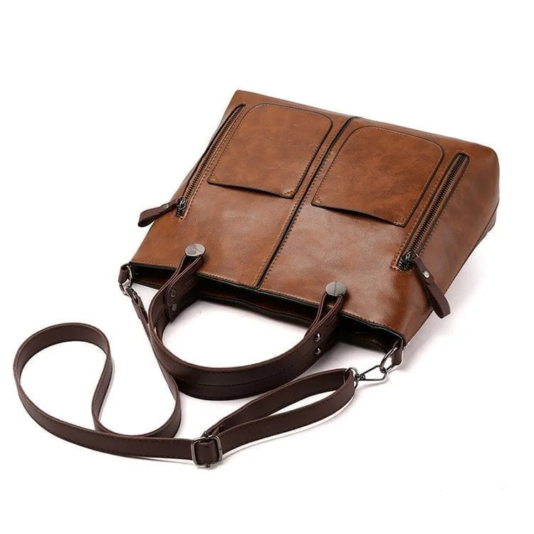 Britney - Stylish Leather Shoulder Bag