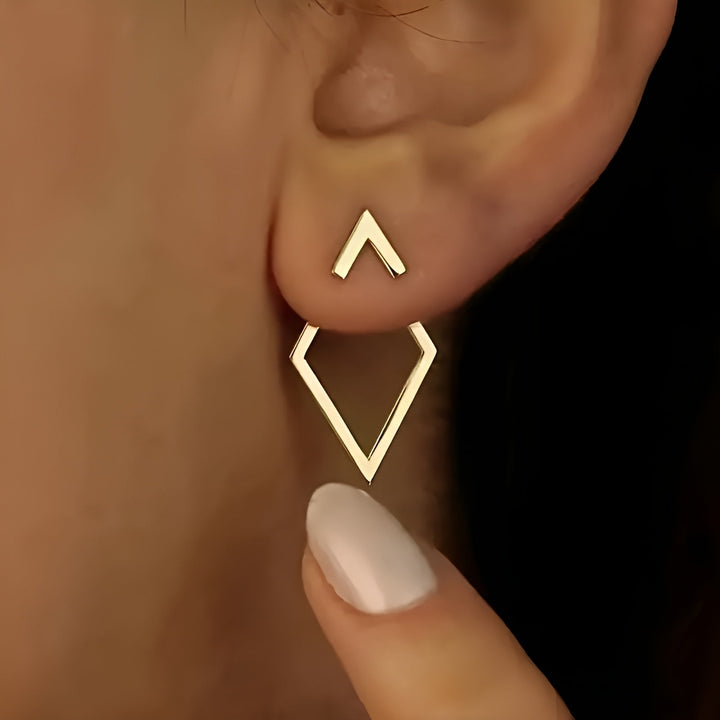 Teodora - Timeless V-Shaped Earrings