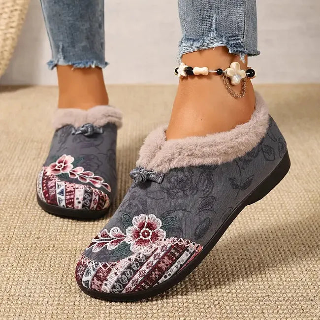 Anneisoria - Faux Fur Comfortable Shoes