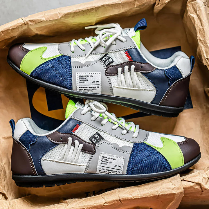 Aerobeam - Casual Sneakers With Textured Side Panels