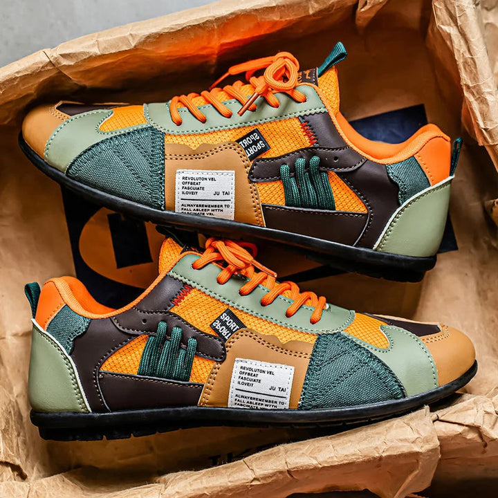 Aerobeam - Casual Sneakers With Textured Side Panels