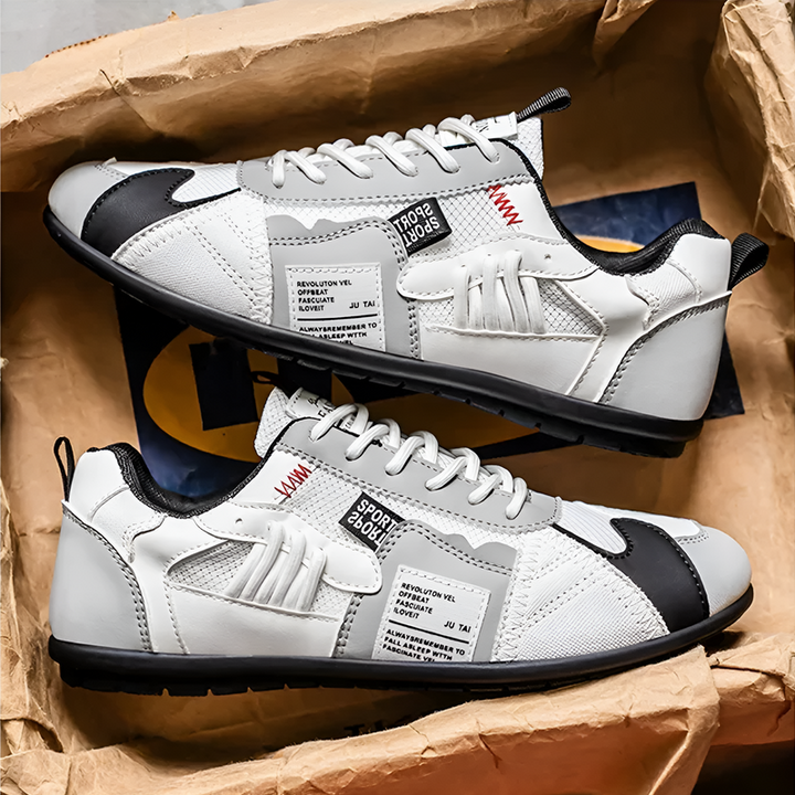 Aerobeam - Casual Sneakers With Textured Side Panels