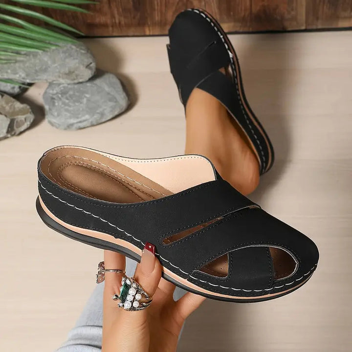 Tereza - Breathable Round Toe Sandal