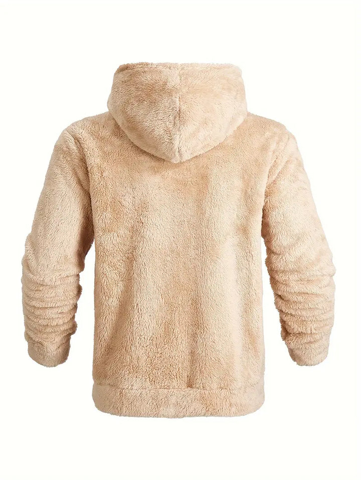 Ushakov - Casual Long Sleeve Hoodie With Zipper
