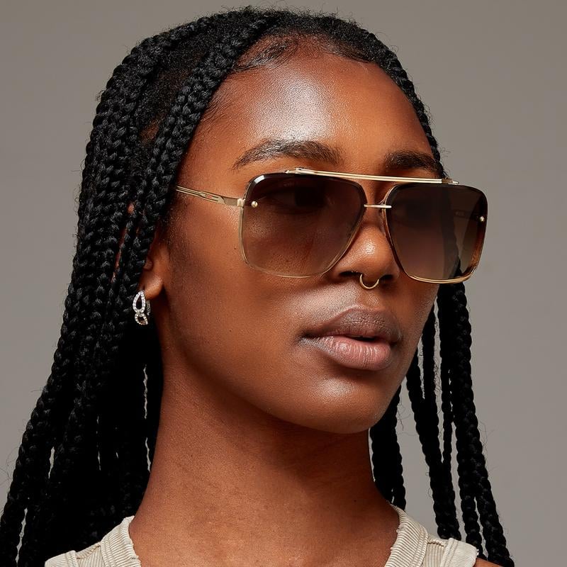 RayForge - Retro Gradient Sunglasses UV400 Protection