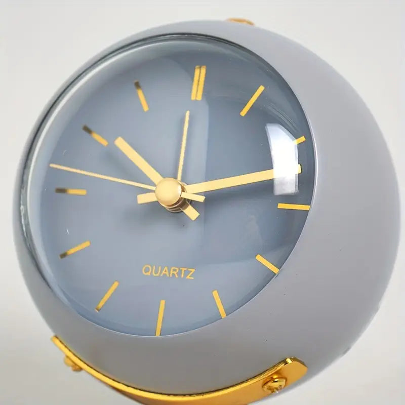 NordAura - Silent Nordic-Inspired Desk Clock For Home Decor