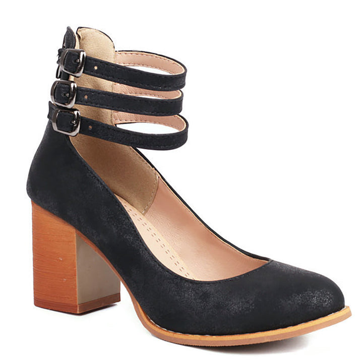 Caa - Plain Sandals With Ankle Strap