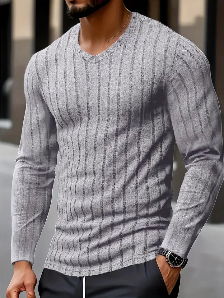 Hadrvaldas - Casual Long Sleeve Shirt