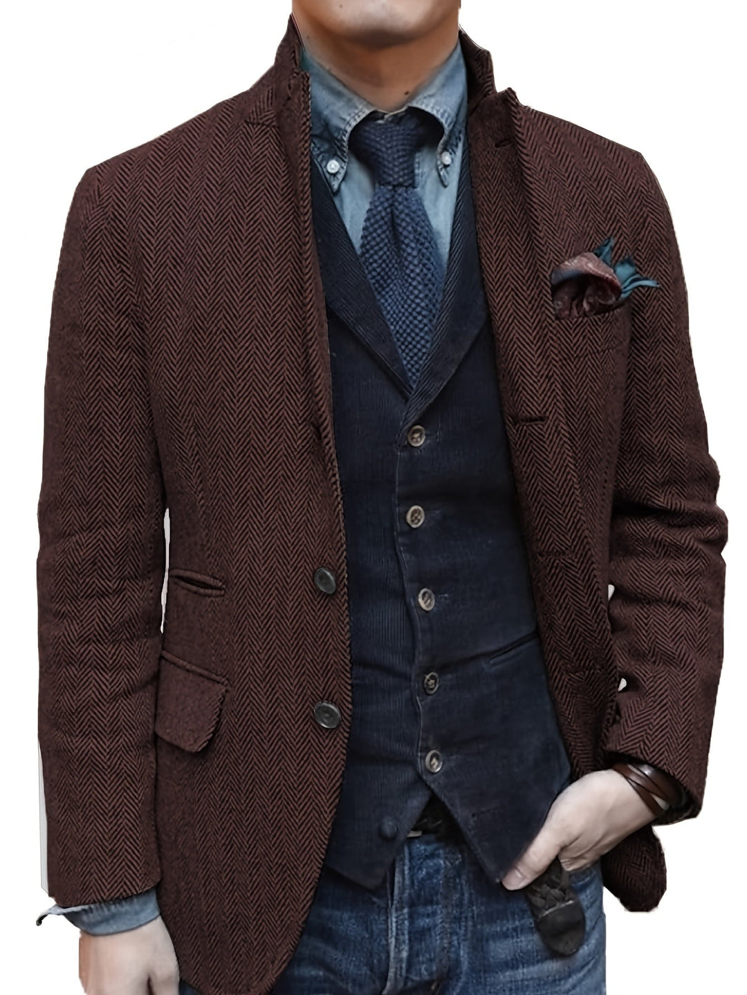 Dvian - Elegant Button Up Jacket