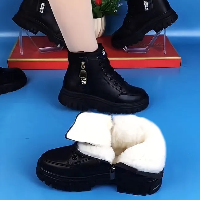 Peneoys - Warm Leather Winter Boot