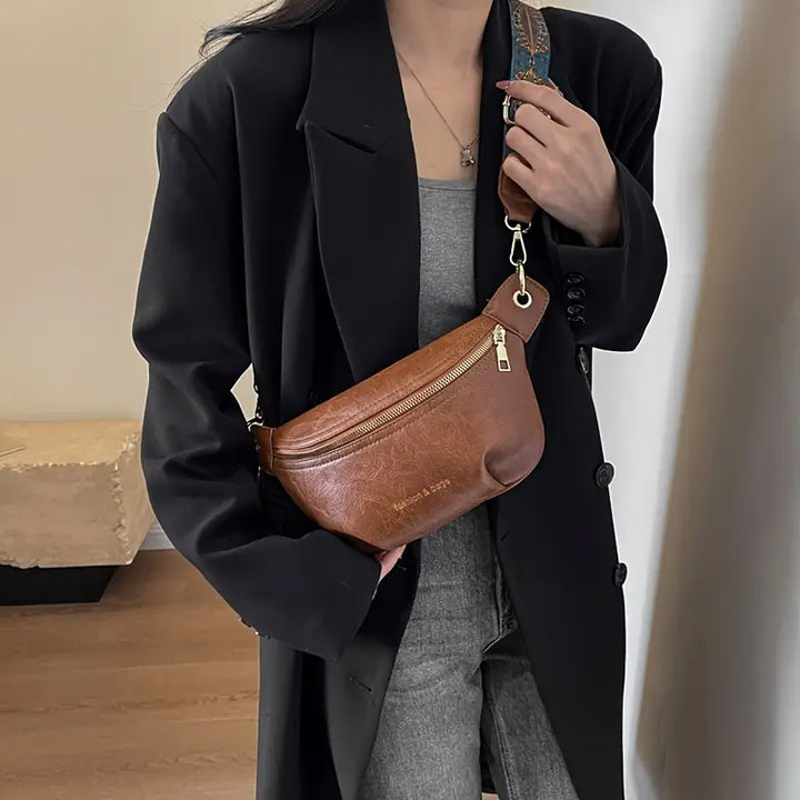 Jasleen - Wide Strap Shoulder Bag