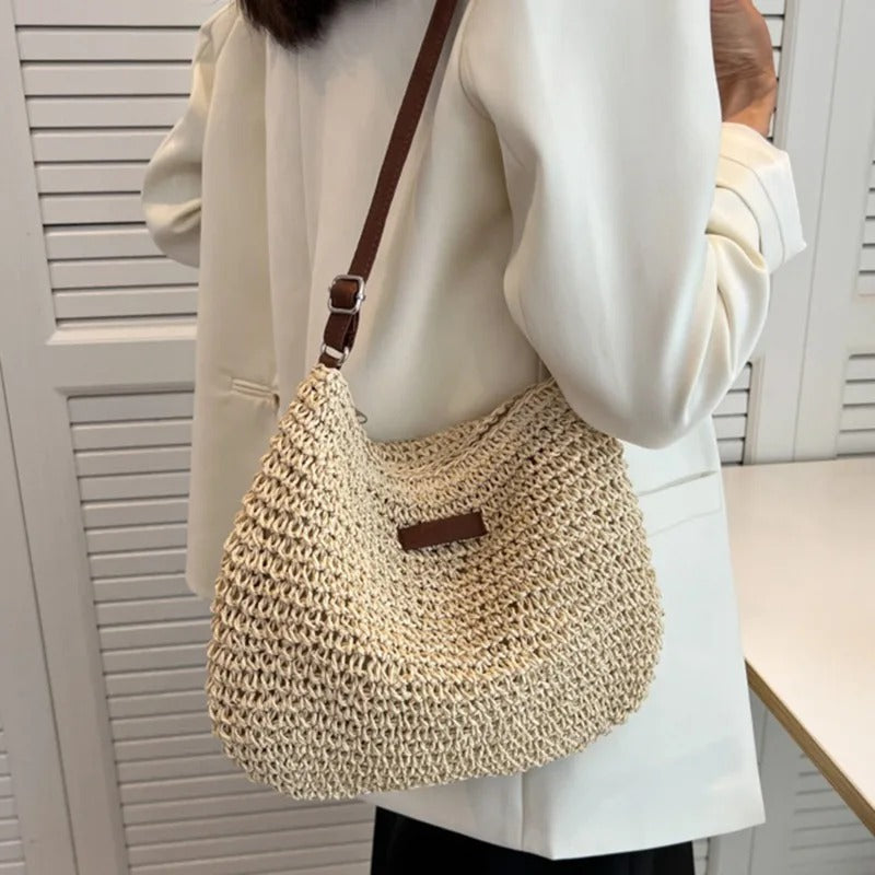 Tatienne - Strawy Crossbody Bag