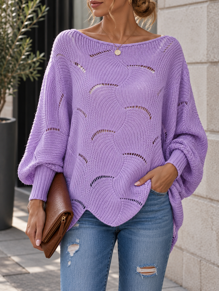 Kalisina - Long Sleeve Knit Sweater