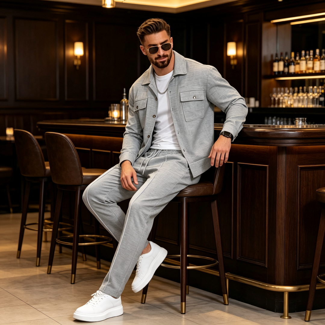 Spectorgrid - Long Sleeve Shirt and Pants Set