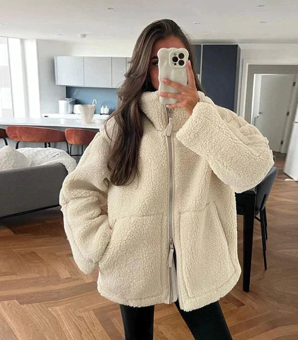 Tatjanka - Long Sleeve Lambs Wool Jacket