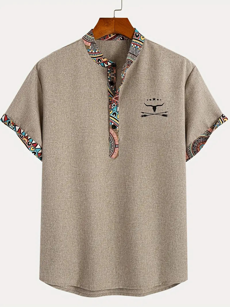 Murat - Elegant Short Sleeve Shirt