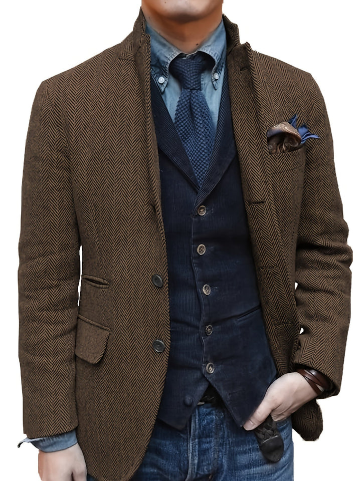 Dvian - Elegant Button Up Jacket