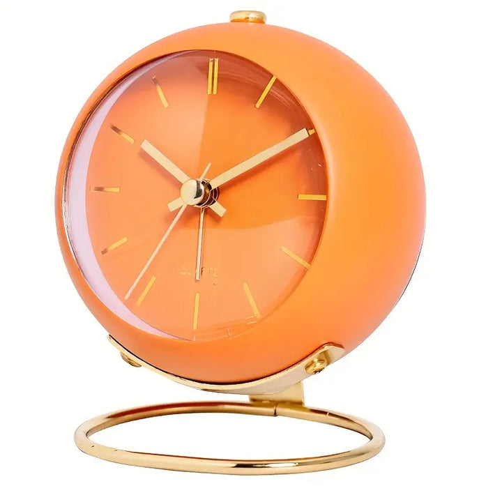NordAura - Silent Nordic-Inspired Desk Clock For Home Decor
