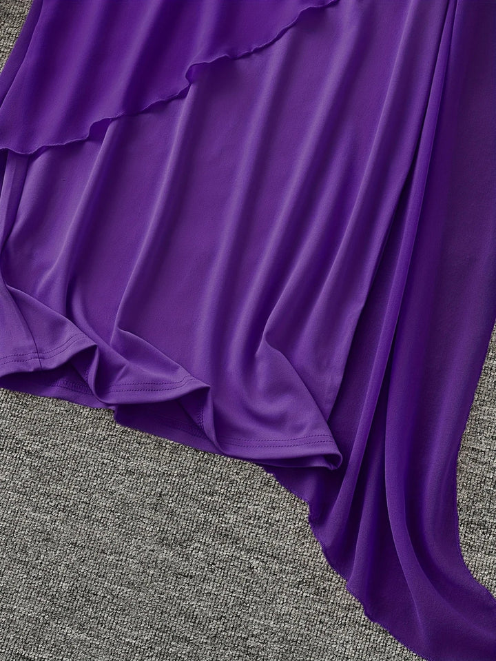 Maren - Elegant Midi Dress With Sleeveless