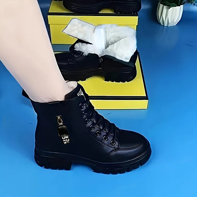 Peneoys - Warm Leather Winter Boot