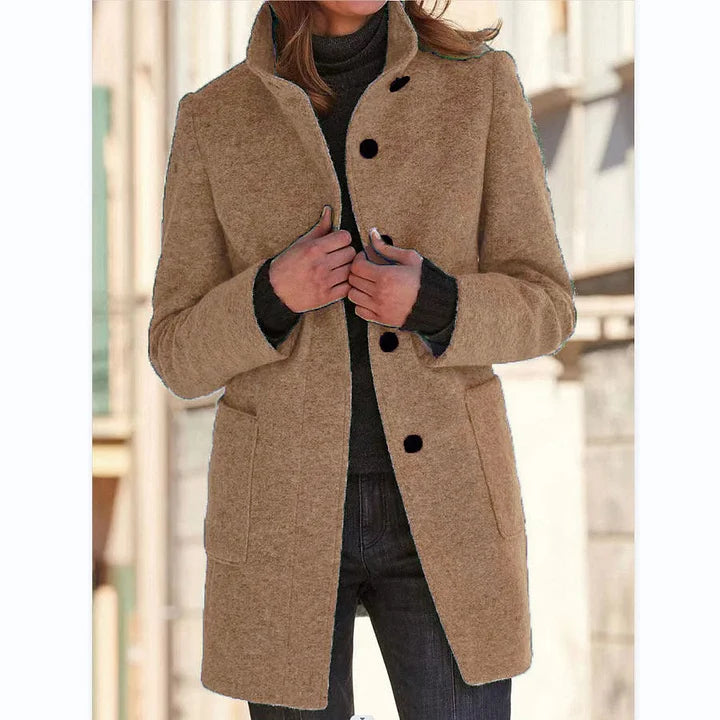 Zimfira - Long Sleeve Windbreaker Coat