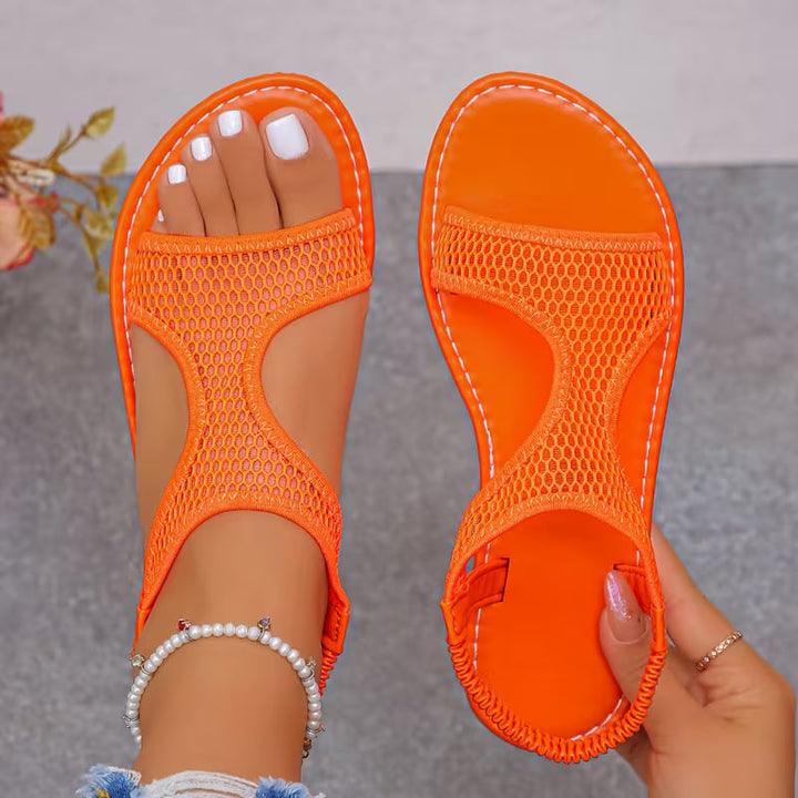 Rahaf - Casual Summer Strap Flat Sandal