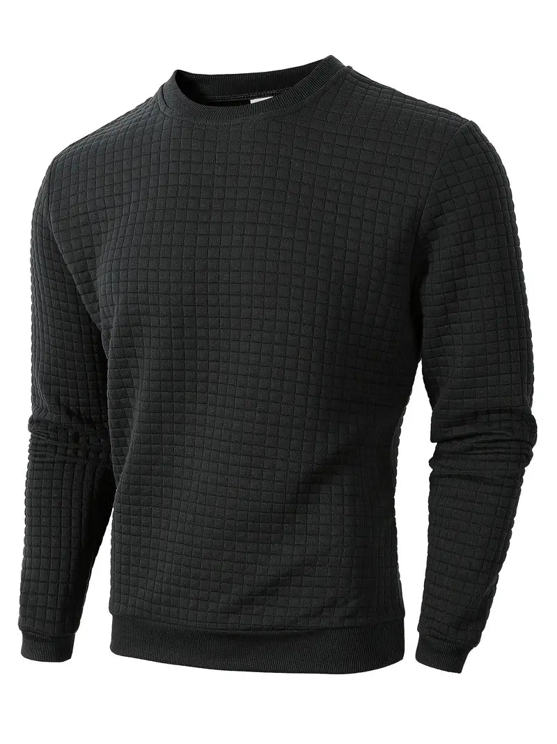 Beckham - Bohemian Plaid Long Sleeve Sweater