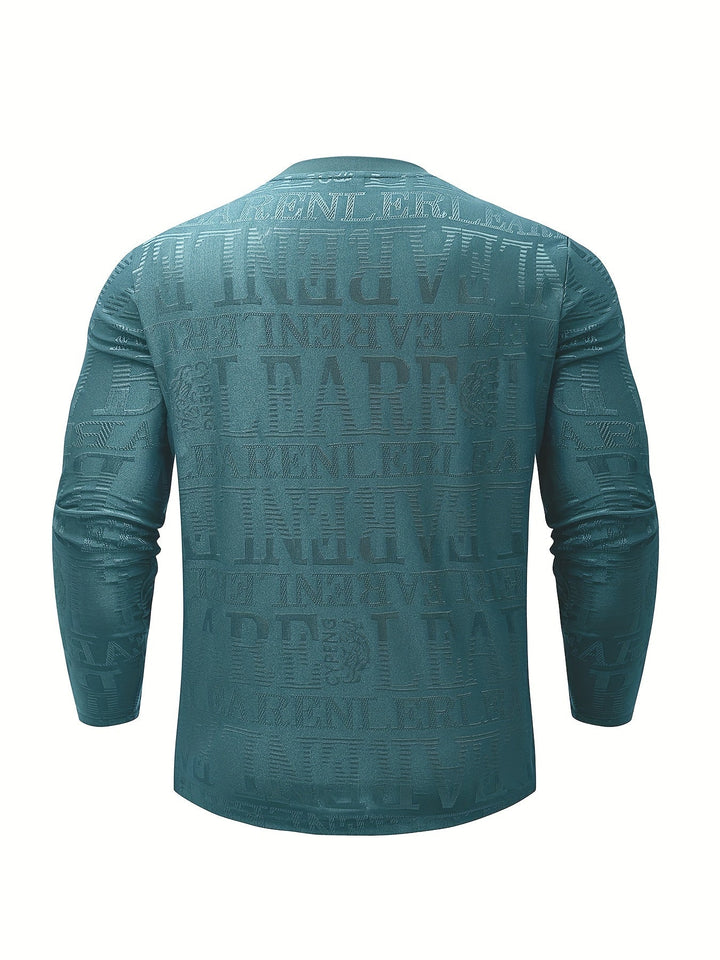 Yildiz - Long Sleeve Shirt With Geometric Design