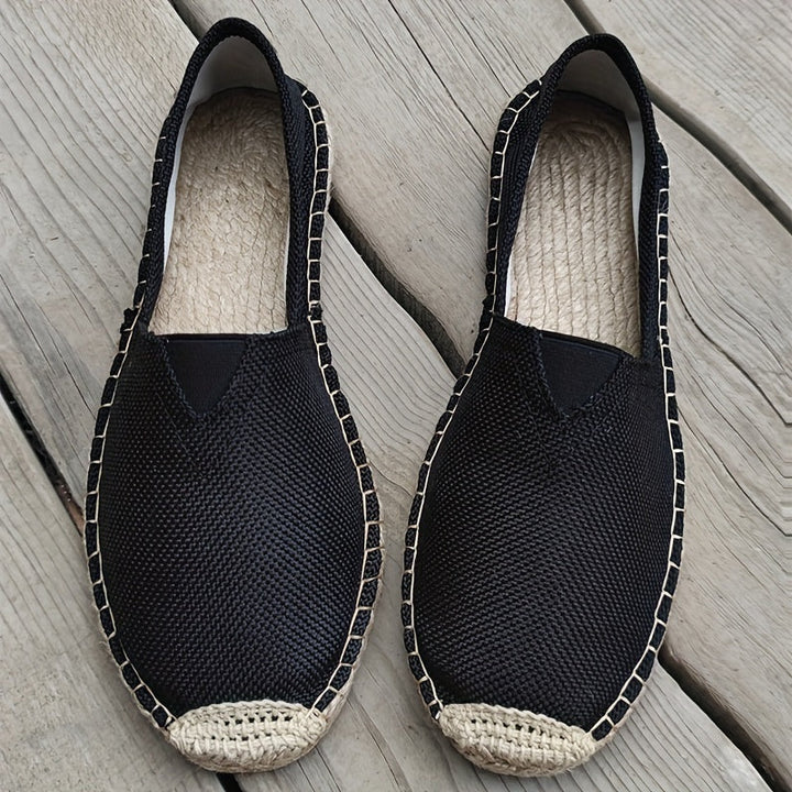 Pelka - Breathable Slip-On Graffiti Espadrilles