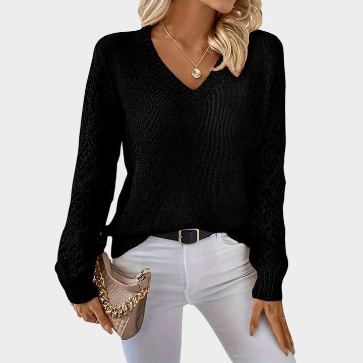 Anikka - Classic Knitted Top