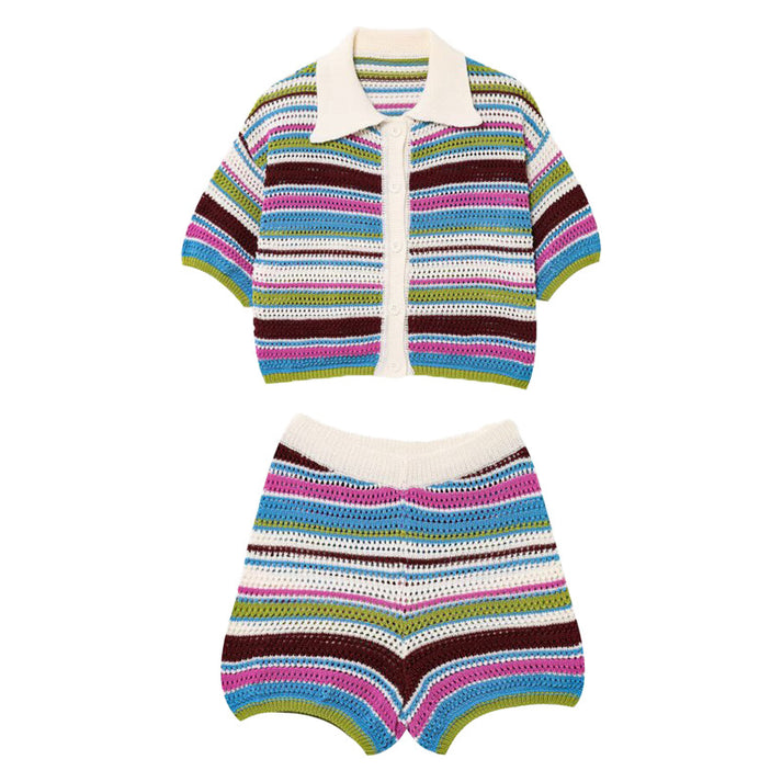 Efstratia - Crochet Two Piece Set