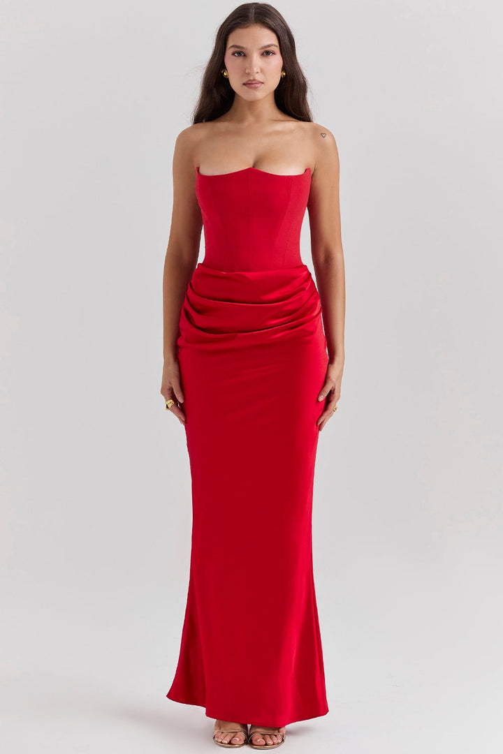 Alanis - OFF-Shoulder Maxi Dress