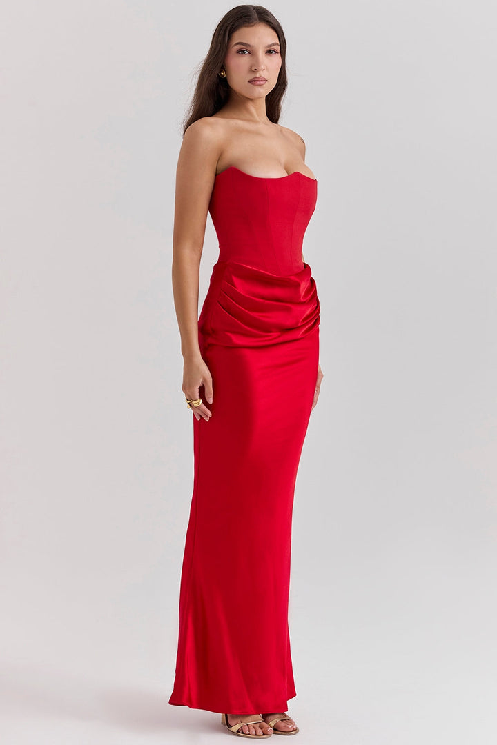 Alanis - OFF-Shoulder Maxi Dress