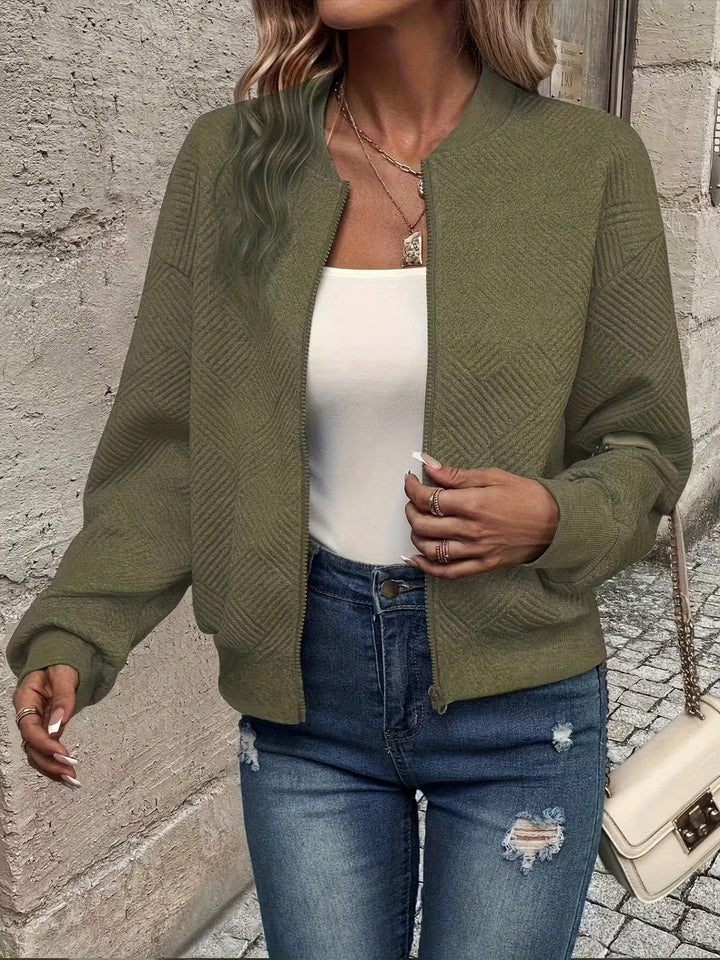 Shahna - Zip Up Bomber Jacket