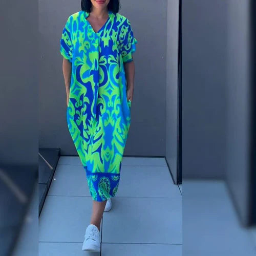 Bastiana - Elegant Floral Dress