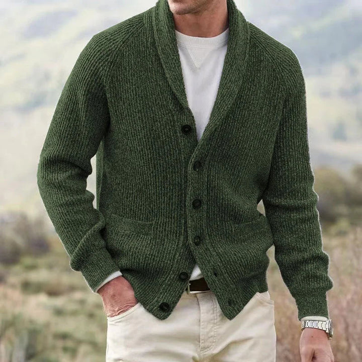 Amelelle - Long Sleeve Button-Up Cardigan