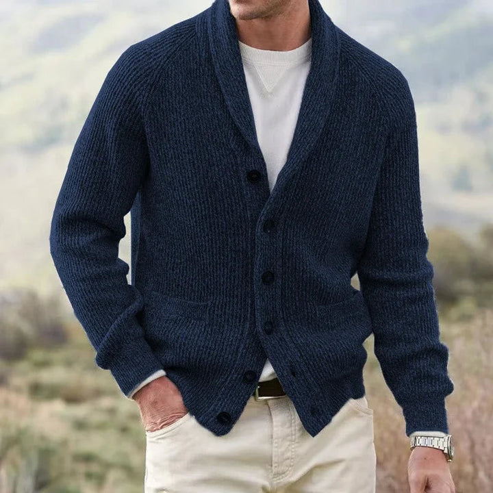 Amelelle - Long Sleeve Button-Up Cardigan