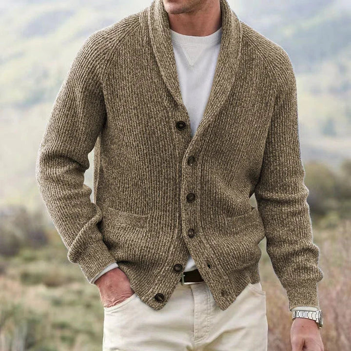 Amelelle - Long Sleeve Button-Up Cardigan
