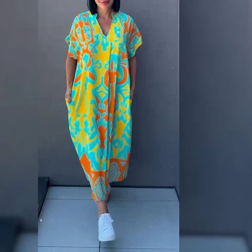 Bastiana - Elegant Floral Dress