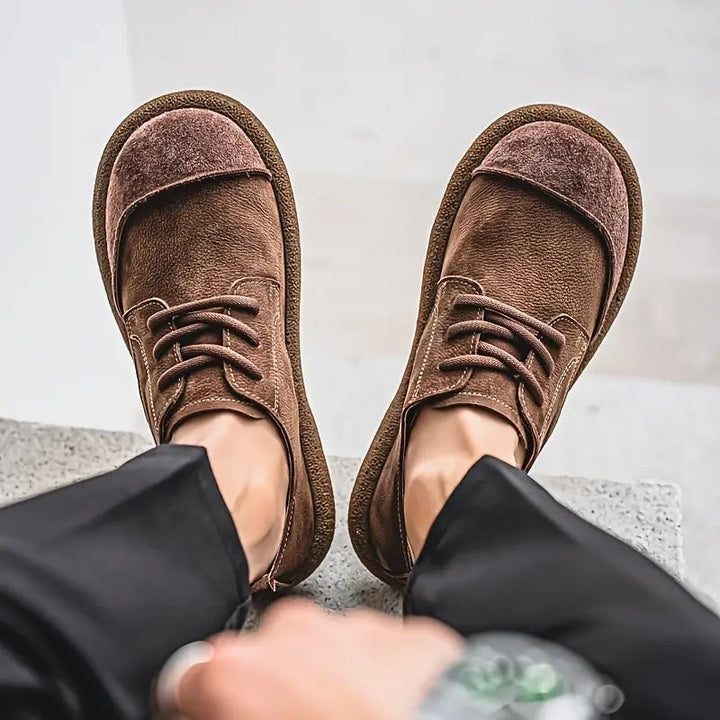 Malan - Orthopedic Leather Shoes